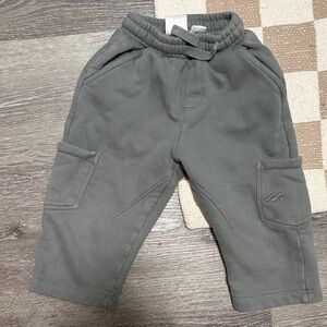 Zara Green Kids Cargo Sweats